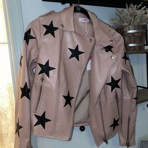 Leather star jacket